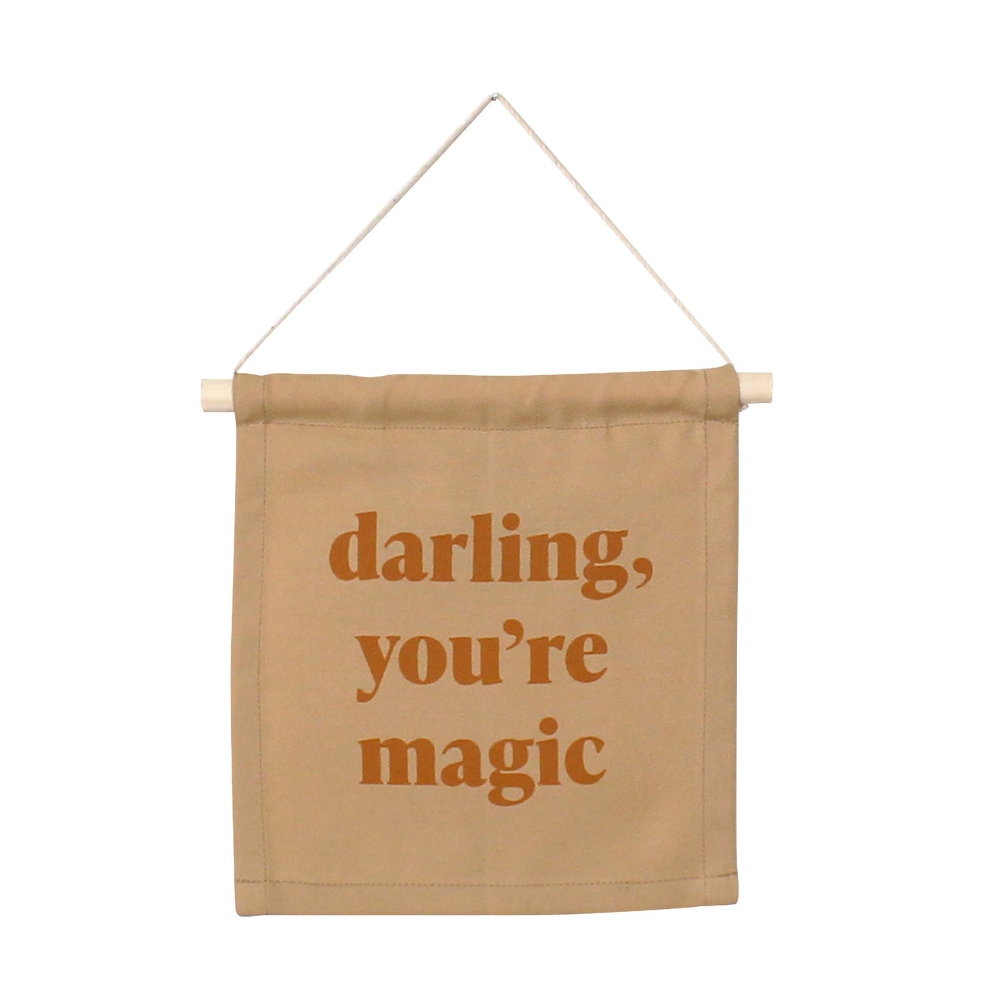 Darling You're Magic Canvas Hang Sign