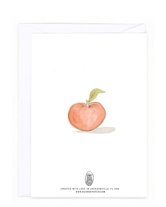 "Apple of My Eye" Card