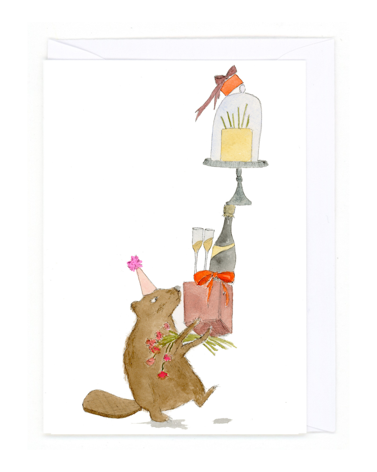 "Birthday Beaver" Card