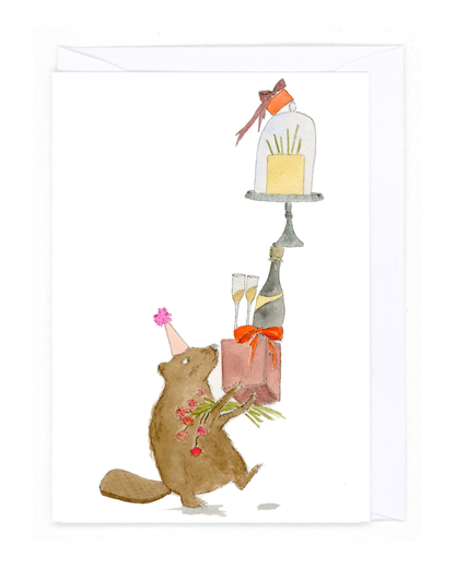 "Birthday Beaver" Card