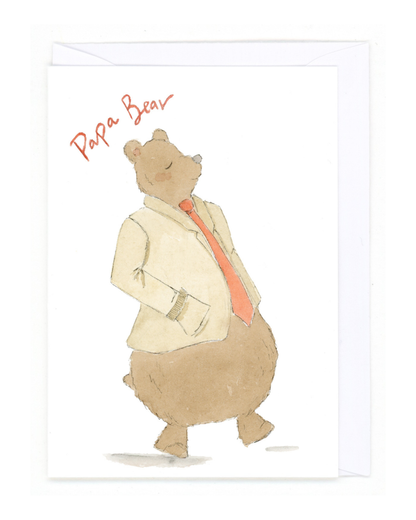 "Papa Bear" Card