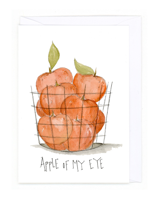 "Apple of My Eye" Card