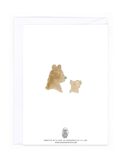"Papa Bear" Card